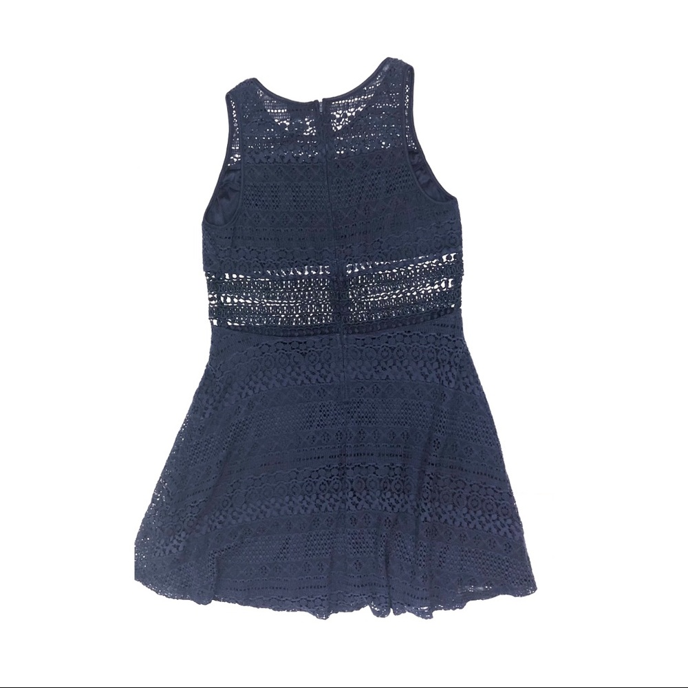 🌸Rue 21 Navy Blue Crochet Dress XL
